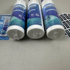 3 PACK EDR1RXD1 W10295370A WRS325SDHZ WRS321SDHZ WRS325FDAM04 Water Filters