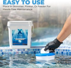 Xtremeclear 3″ inch Stabilized Chlorine Tablets for Swimming Pool Hot Tubs 25lbs