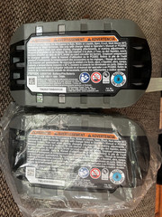 Ryobi PBP2004 High Performance HP Battery Li-Ion 4.0 Ah 2-Pack PBP004 18V 4Ah