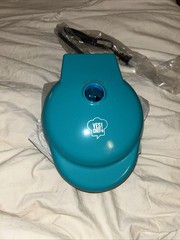 Yes Chef Deluxe Waffle Bowl Maker Dark Teal Kitchen Appliance. New No Box