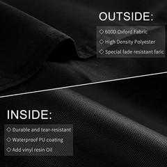 Grill Cover for Weber Q Series, BBQ Cover for Weber Q1200, Q1000 and Q10