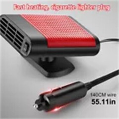 Small Space Heater 170W 2 Gears 18V Battery Operated Electric Fan Heater