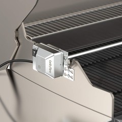 onlyfire Universal BBQ Grill Rotisserie Kit with 110V Electric Motor for Gas