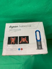 Dyson AM09 Hot+Cool Tower Fan – Iron/Blue-NEW