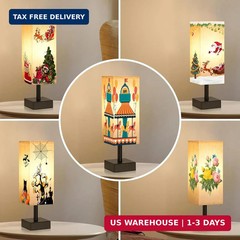 aooshine Small Table Lamp for Bedroom – Bedside Lamps for Nightstand, Minimalist