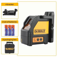 DEWALT Laser Level 2-Line Cross Line Green Light Automatic Leveling High…
