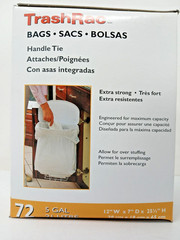 TrashRac Refill Bags 87072 Sacs For 5 Gallon Frame – 72 Count