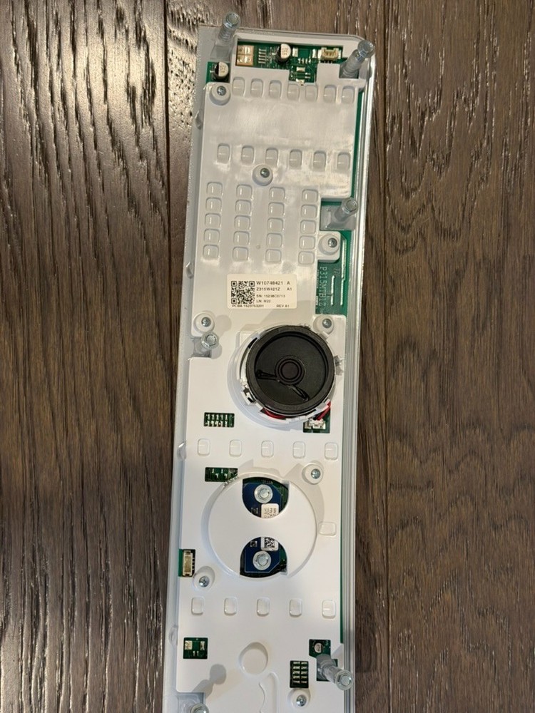 OEM Whirlpool Maytag Washer Control Panel W10748421 User Interface With Knob Tes