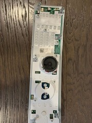 OEM Whirlpool Maytag Washer Control Panel W10748421 User Interface With Knob Tes