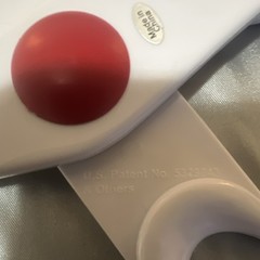 Cherry Pit removal tool Plastic White Red Less Than 10 in Compact MPN 5323943