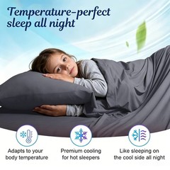 4-Piece Premium Bamboo Blend Bed Sheet Set Deep Pocket Breathable Soft Sheets