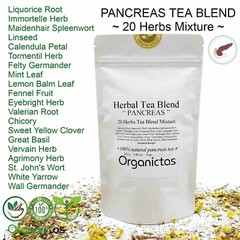 PANCREAS TEA Natural 20 Herbs Organic Herbal Pancreatic Support Care Relief 100g