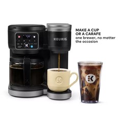 Keurig K-Duo Single-Serve & Carafe Coffee Maker – Black