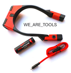 New Milwaukee 2117-21 400lm USB Neck Flashlight w/ (1) RED LITHIUM 3.0 Battery