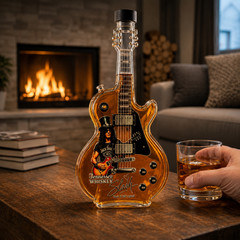 Guitar Whiskey Decanter, Rock Music Liquor Bottle, Electric Guitar Bourbon