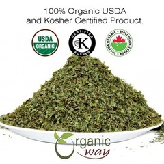 Organic Way Lemon Balm Leaf Cut & Sifted – Herbal Tea Origin – Albania (2Oz)