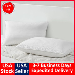 Queen Size Pillow Set of 2 Soft Gel Cushions for All Sleeping Positions UPGRADED