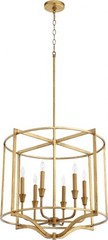 Marquee – 6 Light Nook Pendant In Traditional Style-22.5 Inches Tall and 24.25