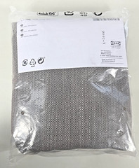 NEW – Ikea HENRIKSDAL Nolhaga Gray Beige Dining Slip Chair Cover – Qty 1