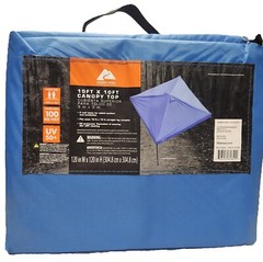 “NEW” 10×10 Top Replacement Cover for outdoor canopy, Blue Canopy Top
