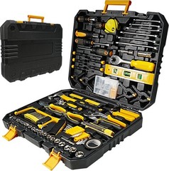 168PCS General Mixed Tool Auto Repair Tool Socket Wrench Set with Storage Case
