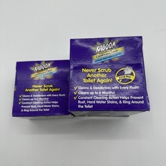 Toilet Bowl Cleaner System Cleans To 6 Months w/ 2 Refills Plus 2 Refills New