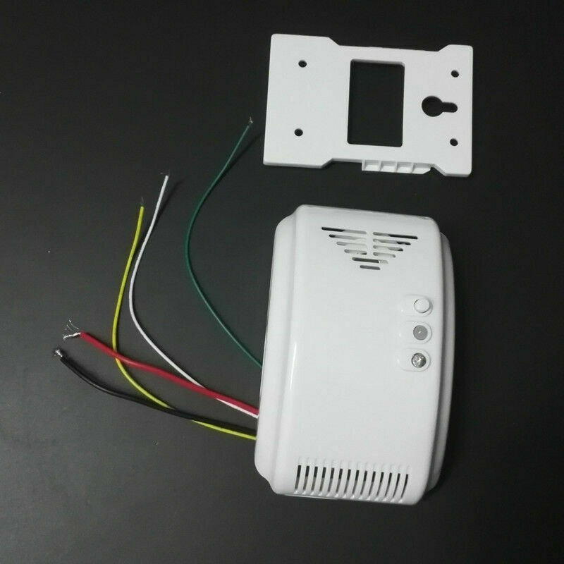 Gas Leak Detector RV Propane Alarm w/ Dry Contact Relay Output NC NO Output f