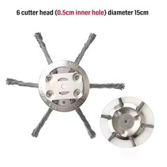 Universal Steel Wire Trimmer Head, Wire Trimming Head for Weedeater, Wire Trimme