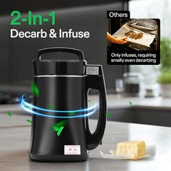 VIVOSUN 2-in-1 Herbal Butter Oils Decarboxylator & Infuser Machine w/ Accessorie