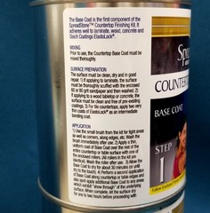 4 Cans Spread Stone Countertop Finishing Kit Mineral Select Oyster