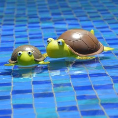 XY-WQ Turtle Chlorine Floater for 1″ Tab ONLY, Mini Size”,