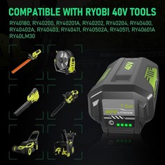 For RYOBI 40V 8 Ah Lithium-Ion High Capacity Battery OP40404 OP4050A OP4015 Lots