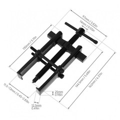 6” High-carbon Steel Two Claw Puller Bearing Remover Separate Lifting Device