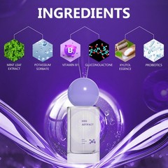 2Pcs Probiotic Oral Spray for Long-Lasting Freshness, Alcohol-Free Oral Spray…