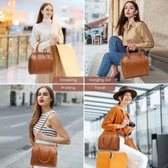 Women’s Multifunctional Leather Shoulder Bag Handbag