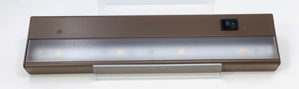 Wac Lighting BA-LED4-BB Brown Dimmable Contemporary Cabinet LED 120 Volts 60Hz