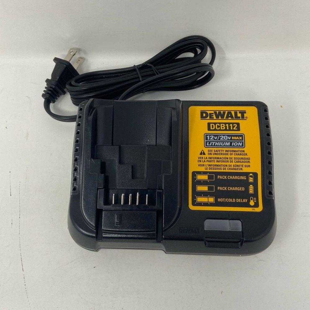 DeWalt DCB112 12v/20v MAX LITHIUM ION Li-ion Battery Charger – N17