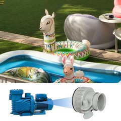 1-4pcs Adapter B 1.25″ to 1.5″ Type B Pool Hose Adapter Replacement Accessories