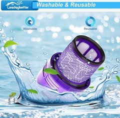 Leadaybetter Filter Replacement for Dyson V11 SV14 SV15 SV17 SV28 Animal Ext…