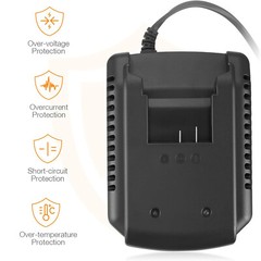 6.0Ah 24V Battery Compatible with Sun Joe+Snow Joe 24VBAT-LTE/LTW with Charger