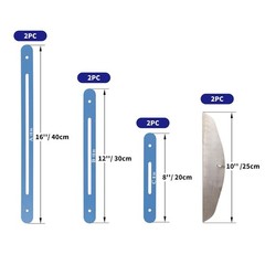 HFS(R) Stair Tread Template Tool for Stairs, Risers, Shelves, 11.4″- 60.7″