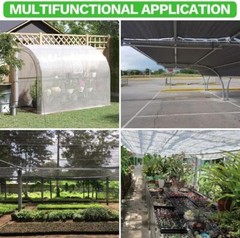 30% Black Shade Cloth,UV Resistant Netting with Upgrade Grommets for Plant Cover