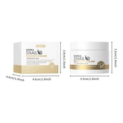 LAIKOU Snail Face Cream Hyaluronic Acid Moisturizing Cream Smoothing & Nourishin