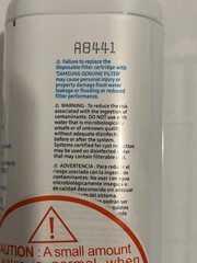 Samsung Refrigerator Water Filter -NO BOX DA97-17376B HAF-QIN/EXP Sealed Packag