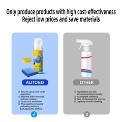 1-5x 4-in-1 Multi-Enzyme Foam Cleaner, All-Purpose Spray 5oz with Sponge & Towel