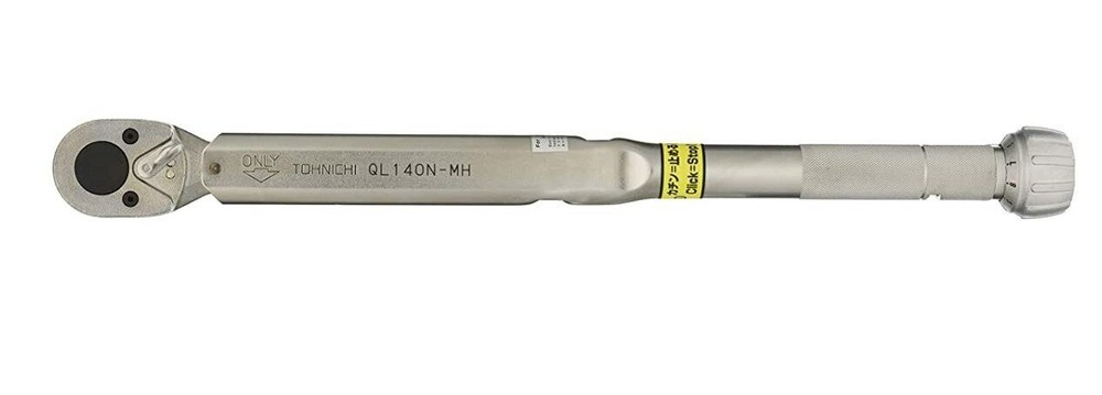TOHNICHI 1/2″ CLICK TYPE TORQUE WRENCH (30.0～140.0Nm) QL140N-MH