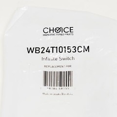 Choice Parts for GE WB24T10153 Infinite Switch Range Surface Element Burner