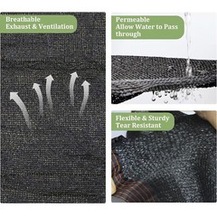 90% UV Resistant Shade Cloth Anti-Aging Sun Sunblock Plant Garden Tarp Net Mesh
