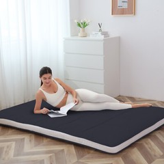 Extra Thick Japanese Sleeping Floor Mattress Foldable Roll Up Futon Tatami Mat