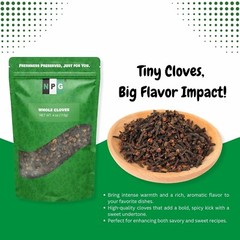 NPG Whole Cloves, Star Anise, and Cinnamon Sticks, 4 Oz Each (Pack of 3)